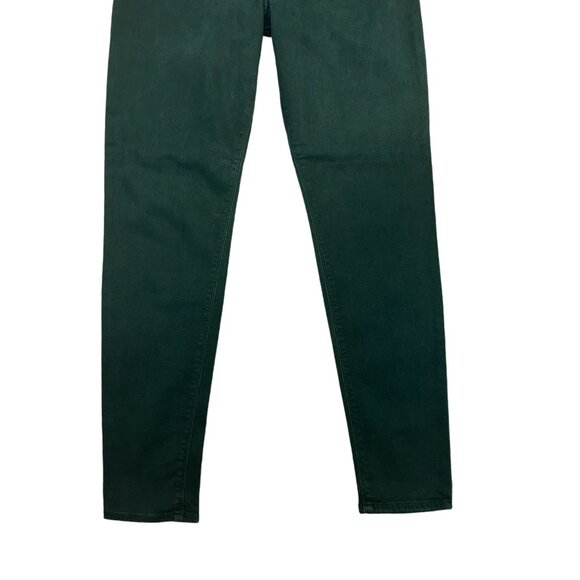 NWT Hudson Krista Super Skinny Jeans Womens 31 29 Stretch Pockets Green - Picture 4 of 8